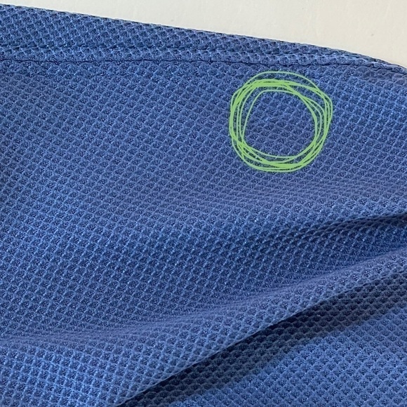 Duluth Trading Co Blue Short Sleeve Vee Neck Tee Shirt Nylon/Spandex Blend XL - Picture 7 of 7